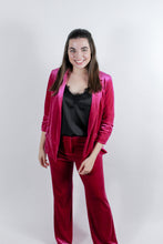 Load image into Gallery viewer, Amelia Velvet Blazer