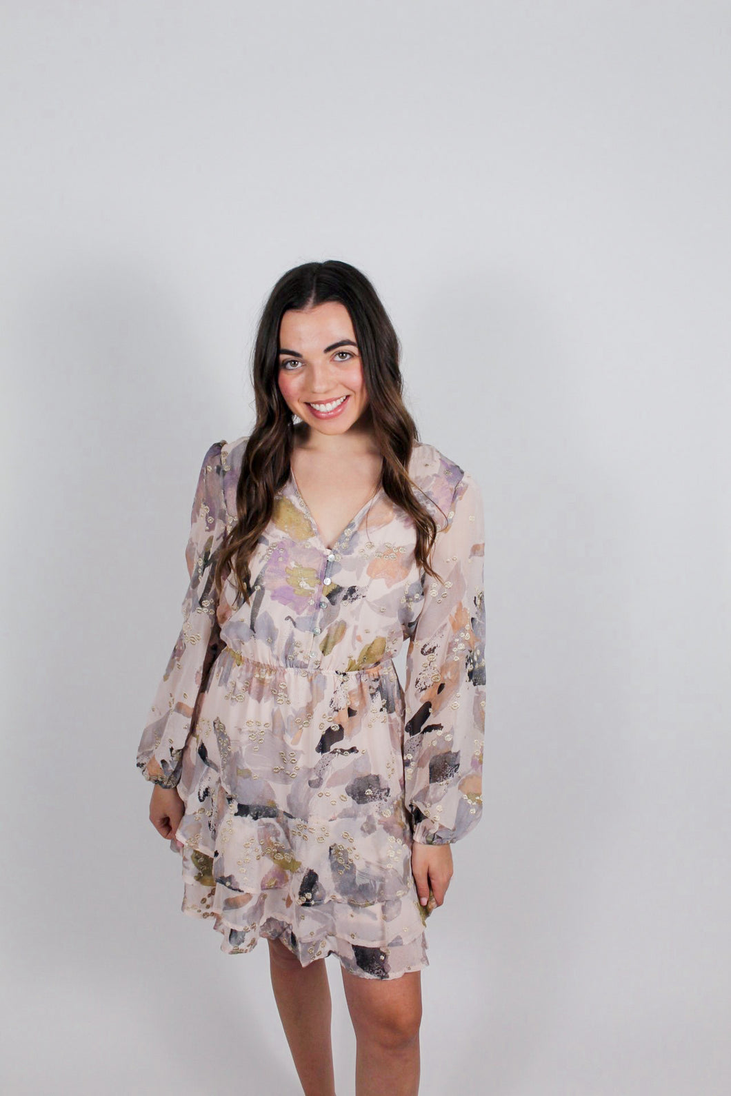 Cassia Floral Dress