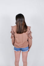 Load image into Gallery viewer, Eliza Ruffle Sweatshirt
