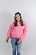 Load image into Gallery viewer, Poppy Puff Sleeve Sweater
