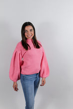 Load image into Gallery viewer, Poppy Puff Sleeve Sweater
